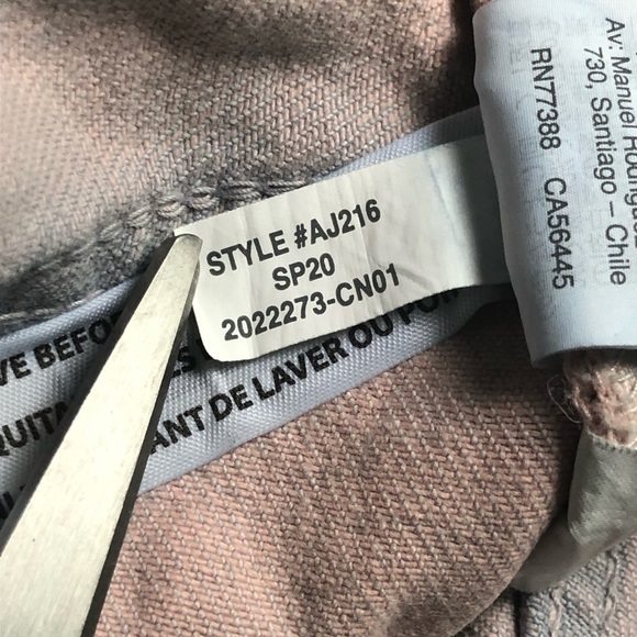 Madewell Jeans Women's 27 The Momjean Overdyed High Rise Straight Leg Preppy - Picture 5 of 8